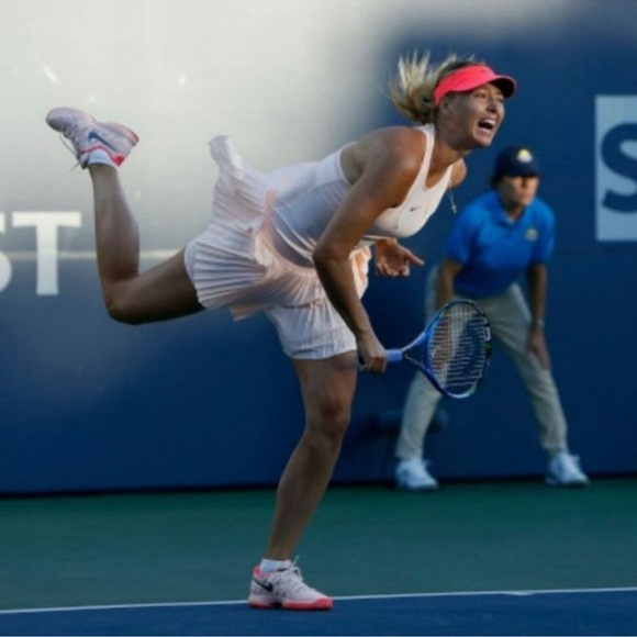 Nike Court Maria Sharapova Breathe Tennis Tank Small- Sunset Tint NWOT - Picture 14 of 16